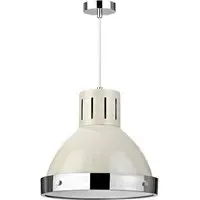 Varmora 1 Light Pendant Light - Clay, Metal