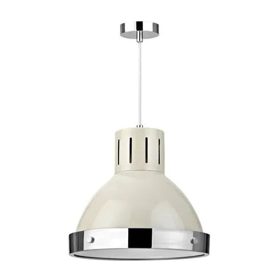 Varmora 1 Light Pendant Light - Clay, Metal
