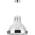 Varmora 1 Light Pendant Light - Grey, Metal
