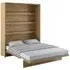 Vashon Vertical Wall King Size Bed - Artisan Oak