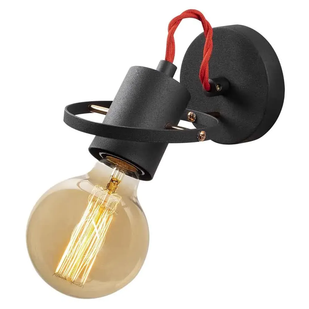 Vaveyla Wall Lamp - Black, Metal product