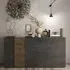 Venice 3 Door Sideboard - Titan, Mercure
