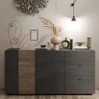 Venice Sideboard with Drawers - Titan, Mercure