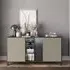 Venice Sideboard with LED - Champagne, High Gloss