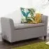 Ventnor Storage Ottoman with Seating - Grey, Fabric