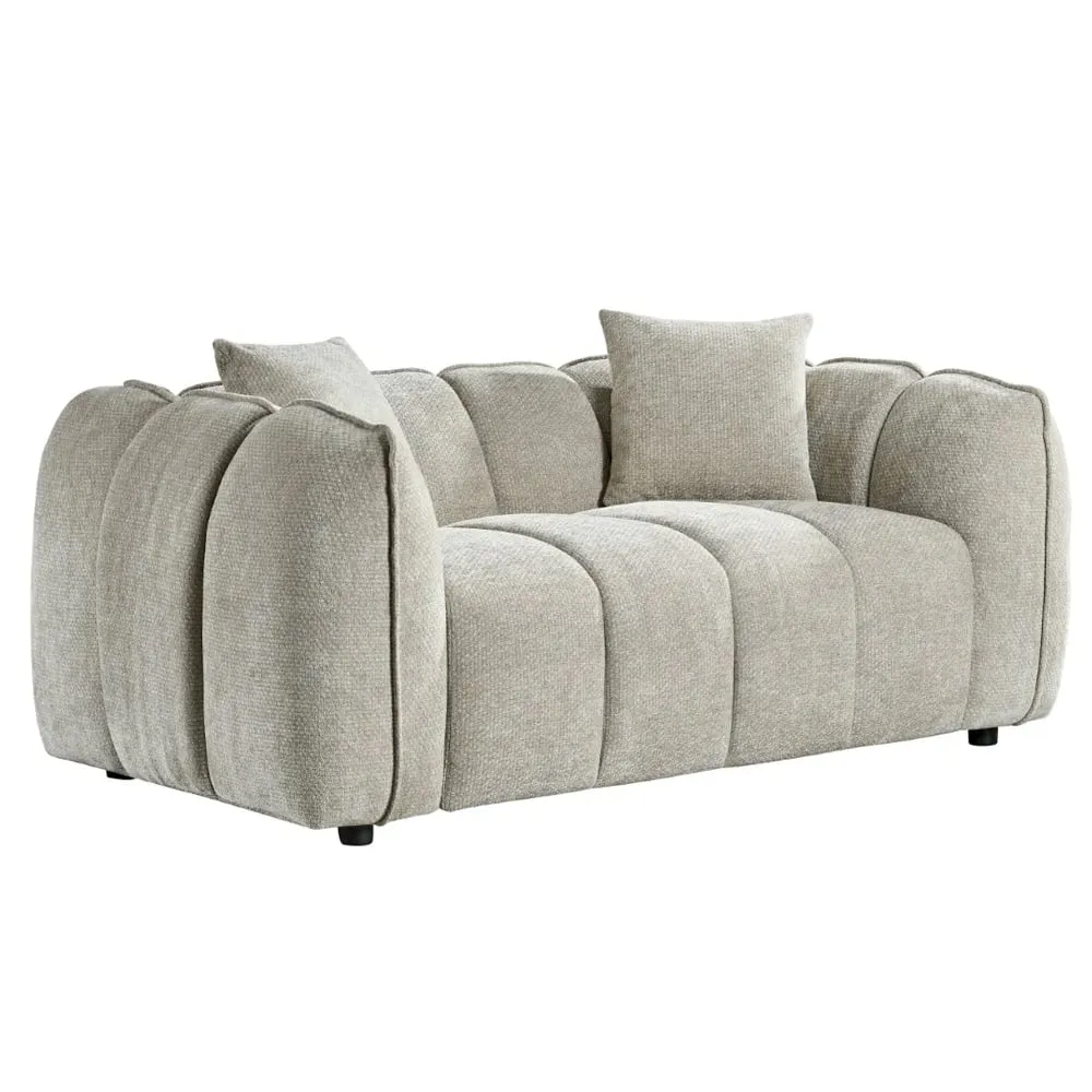 Ventura 2-Seater Sofa - Beige, Fabric image