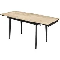 Verdun Extendable Dining Table - Oak Effect, Ceramic