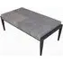 Vermillion Coffee Table with Metal Legs - Dark Concrete, Wood
