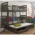 Vernal Bunk Bed with Trundle - Graphite