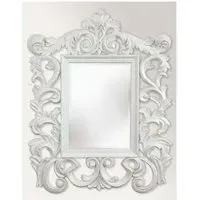 Versailles Wall Mirror - White
