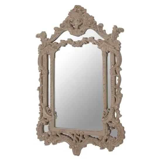 Vesey Wall Bedroom Mirror - Weathered Antique Grey image