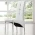 Vesta Studded Dining Chair - White, Faux Leather