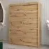 Vevey I 2-Door Sliding Wardrobe - Artisan Oak, Laminated Board