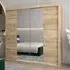 Vevey III Mirrored Wardrobe 2 Sliding Doors - Sonoma Oak