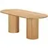 Vevey Large Oval Dining Table - Oak