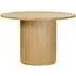 Vevey Round Dining Table - Oak
