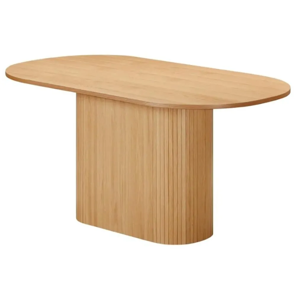 Vevey Small Oval Dining Table - Oak