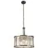 Victoria 5 Light Crystal Pendant Light - Antique Brass