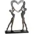 Victory Poly Design Sculpture - Burnished Bronze, Black
