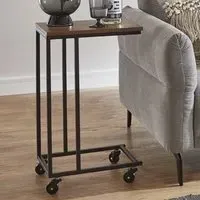 Vienna Drinks Serving Trolley - Black, Oak