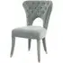 Vigap Upholstered Bedroom Chair - Blue, Velvet