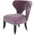 Vigap Upholstered Bedroom Chair - Lilac, Velvet