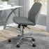 Vikena Office Chair with Tilt Mechanism - Grey, Faux Leather