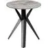Villanova Side Table - Grey, Ceramic