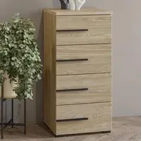Viola 4-Drawer Chest - Oiled Oak