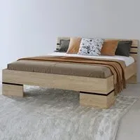 Viola Super King Size Bed Frame - Oiled Oak