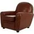 Viroqua Armchair - Coffee, Genuine Leather