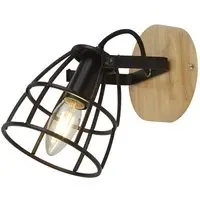 Vision Round Wall Light - Black