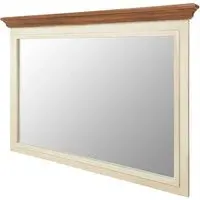 Vorgo Wall Mirror - Cream, Wood
