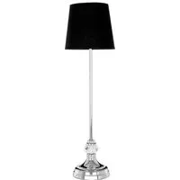 Vrsa Table Lamp - Black, Metal