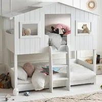 Waco Tree House Bunk Bed - White, Wood alternate view