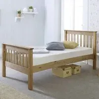 Waconia Single Bed Frame - Natural Wood