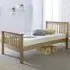 Waconia Single Bed Frame - Natural Wood