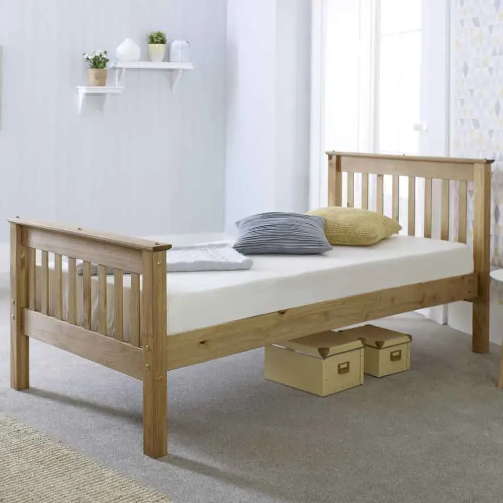 Waconia Single Bed Frame - Natural Wood image