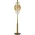 Wagon 6 Light Floor Lamp - Bronze, Amber Glass