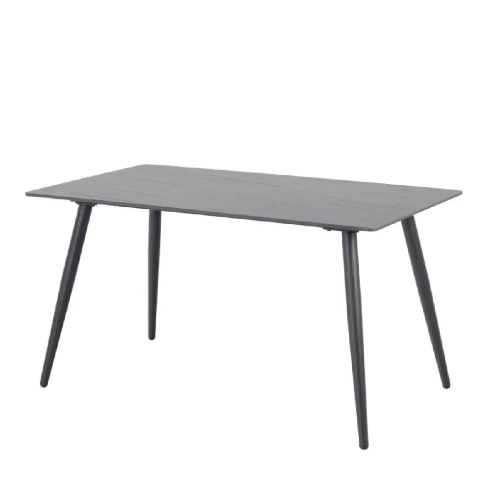 Waldorf Rectangular Dining Table - Black, Ceramic image