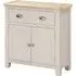 Waldorf Sideboard with 2 Doors 1 Drawer - White, Oak