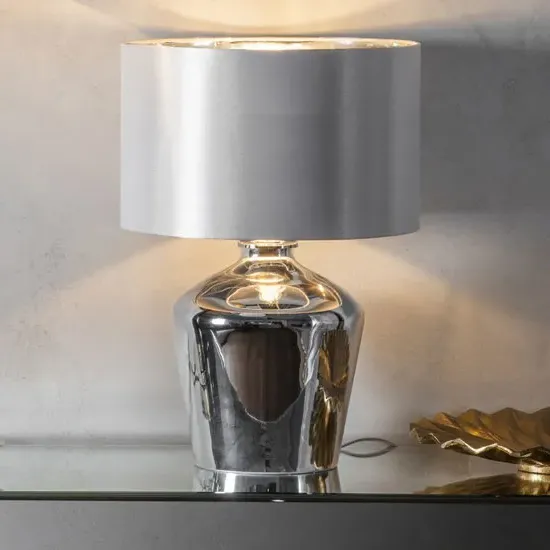 Waldorf Table Lamp - Chrome, Steel product