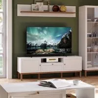 Waldorf TV Stand with LED - Grey, Oak