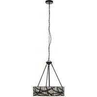 Waldron Branch Pendant Light - Bronze, Glass