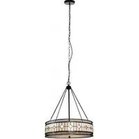 Waldron Diamond Pendant Light - Bronze
