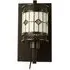 Waldron Diamond Wall Light - Bronze Tone, Glass