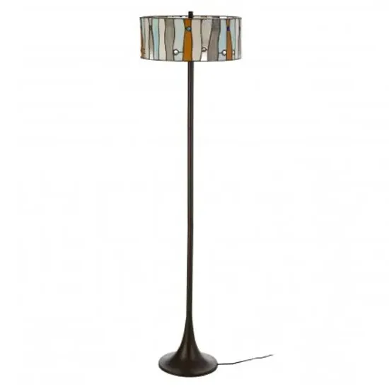 Waldron Jewel Floor Lamp - Bronze image