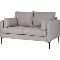 Waleska 2-Seater Sofa - Greige, Fabric