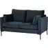Waleska 2-Seater Sofa - Navy, Fabric