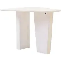 Walhalla Round Coffee Table - White, Mango Wood